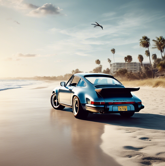 Porsche Poster Strand